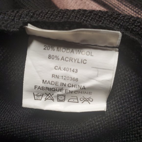 Sergio Louis  Italie - Black & Brown Pullover - (M) - Used - Picture 7 of 10